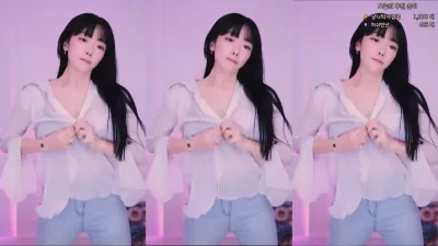 BJ 낭니 유두 노출